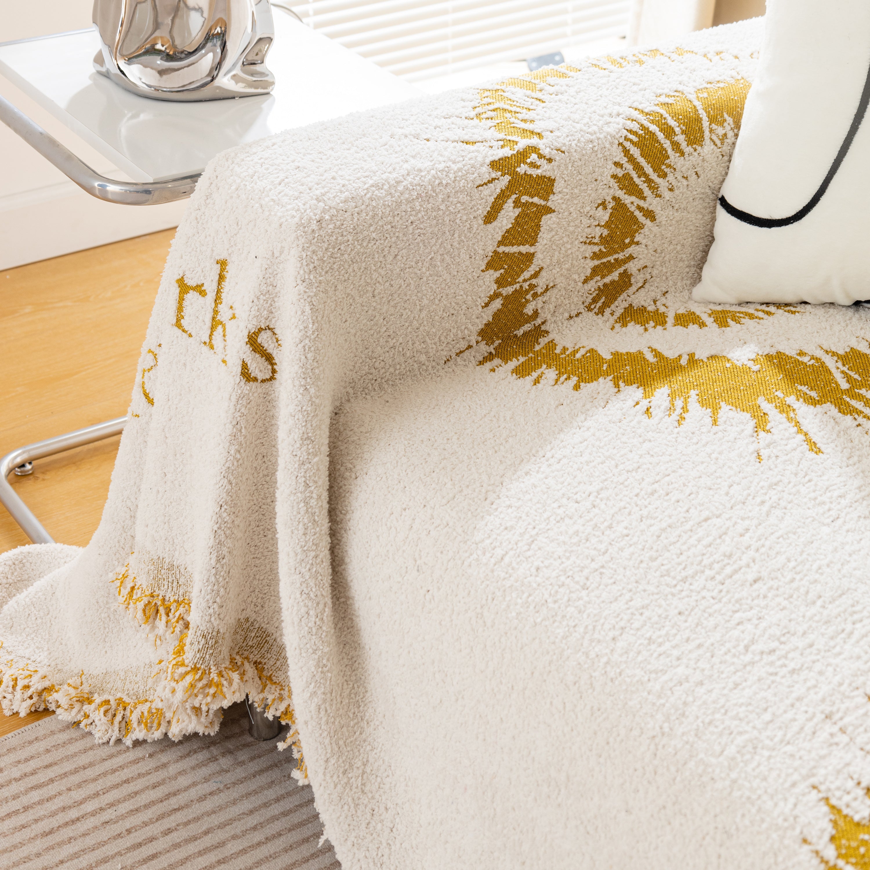 Fireworks Reversible Couch Cover Blankets Furniture Covers Washable Sectional Couch Covers