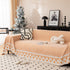 Chenille Jacquard Sofa Throw Blanket Cover Soft Polyester Weave Couch Throw Cover for Pets Dog Kids