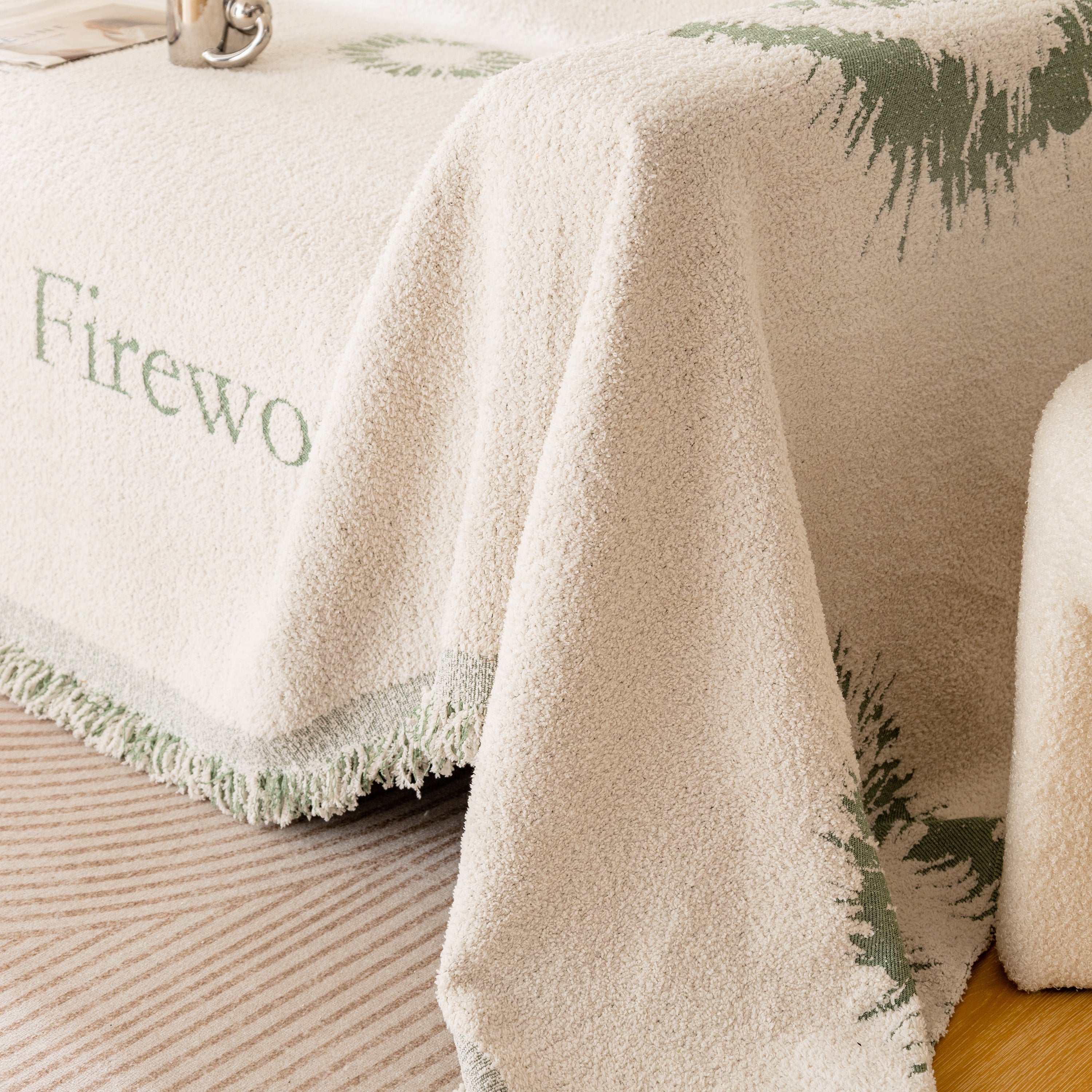 Fireworks Reversible Couch Cover Blankets Furniture Covers Washable Sectional Couch Covers