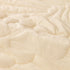 Soft Furry Velvet Plush Non-Slip Sofa Cover Quilted Palm Leaves Sectional Couch Cover for Kids and Pets