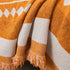 Comfy Four-Leaf Clover Hope Faith Love Luck Blanket for Couch, Chenille Scratch Proof Sofa Blanket Covers