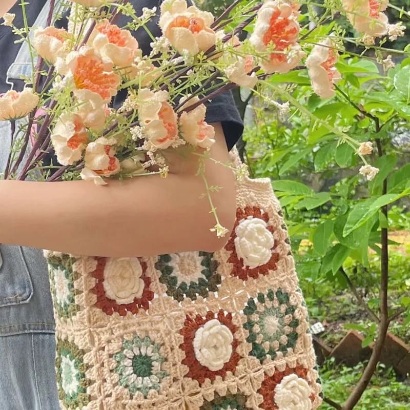 TaroTextile Handcrafts Crochet Bags