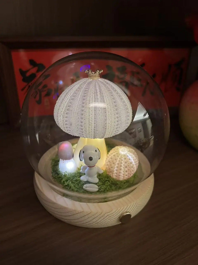 DIYcrafts Sea Urchin Shell Night Light