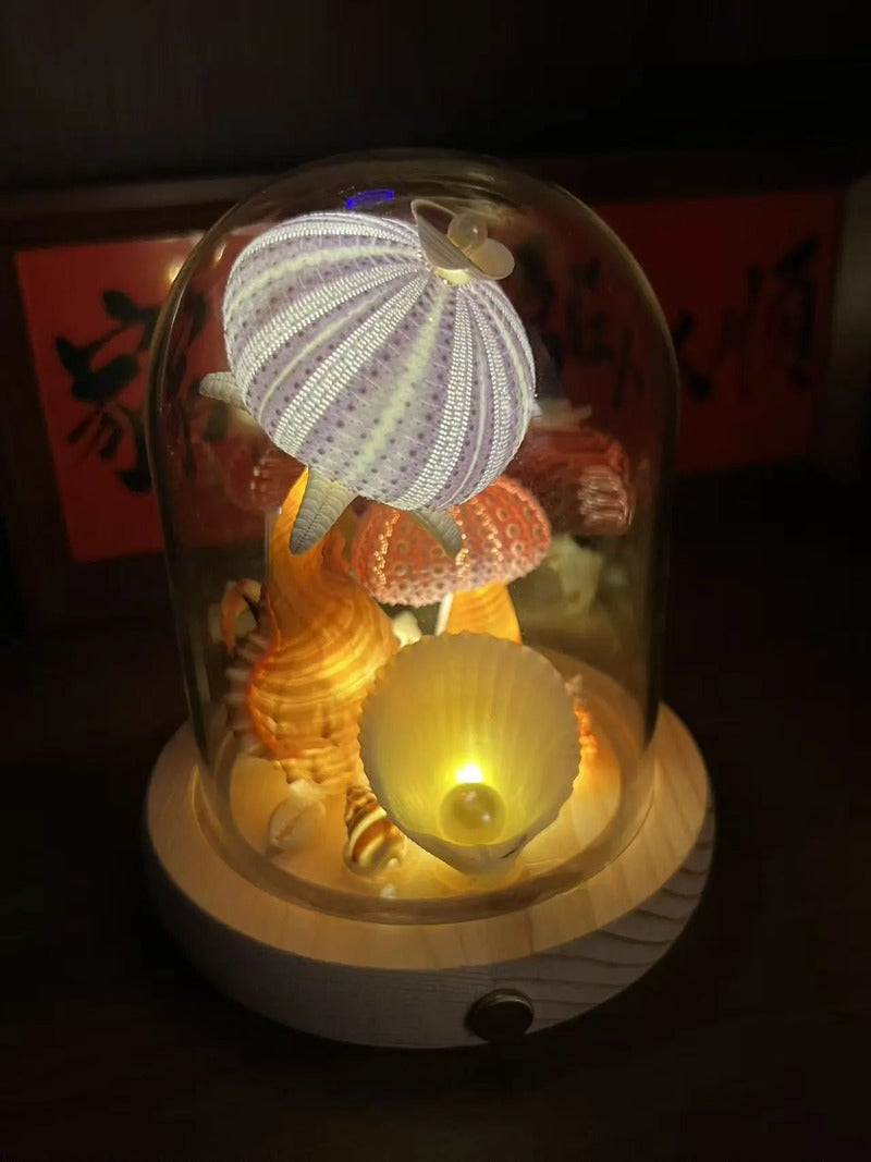 DIYcrafts Sea Urchin Shell Night Light