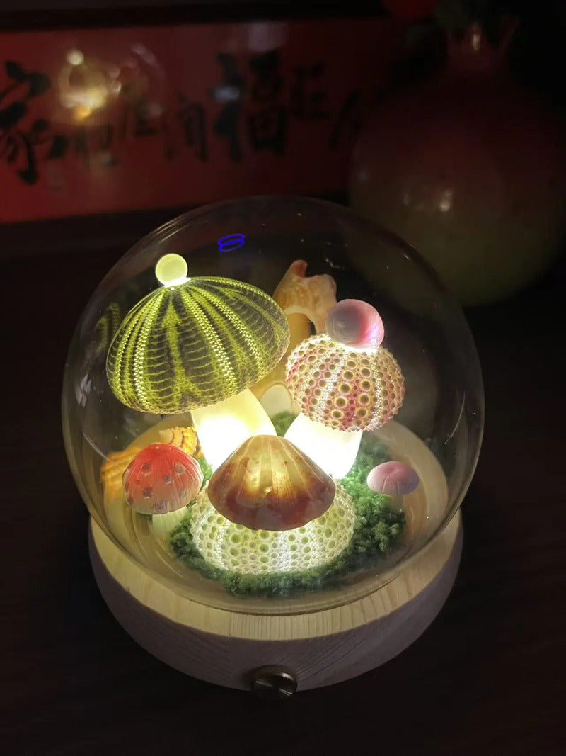 DIYcrafts Sea Urchin Shell Night Light