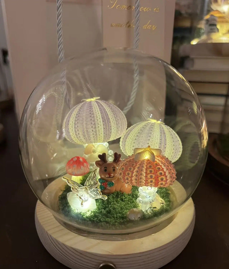 DIYcrafts Sea Urchin Shell Night Light