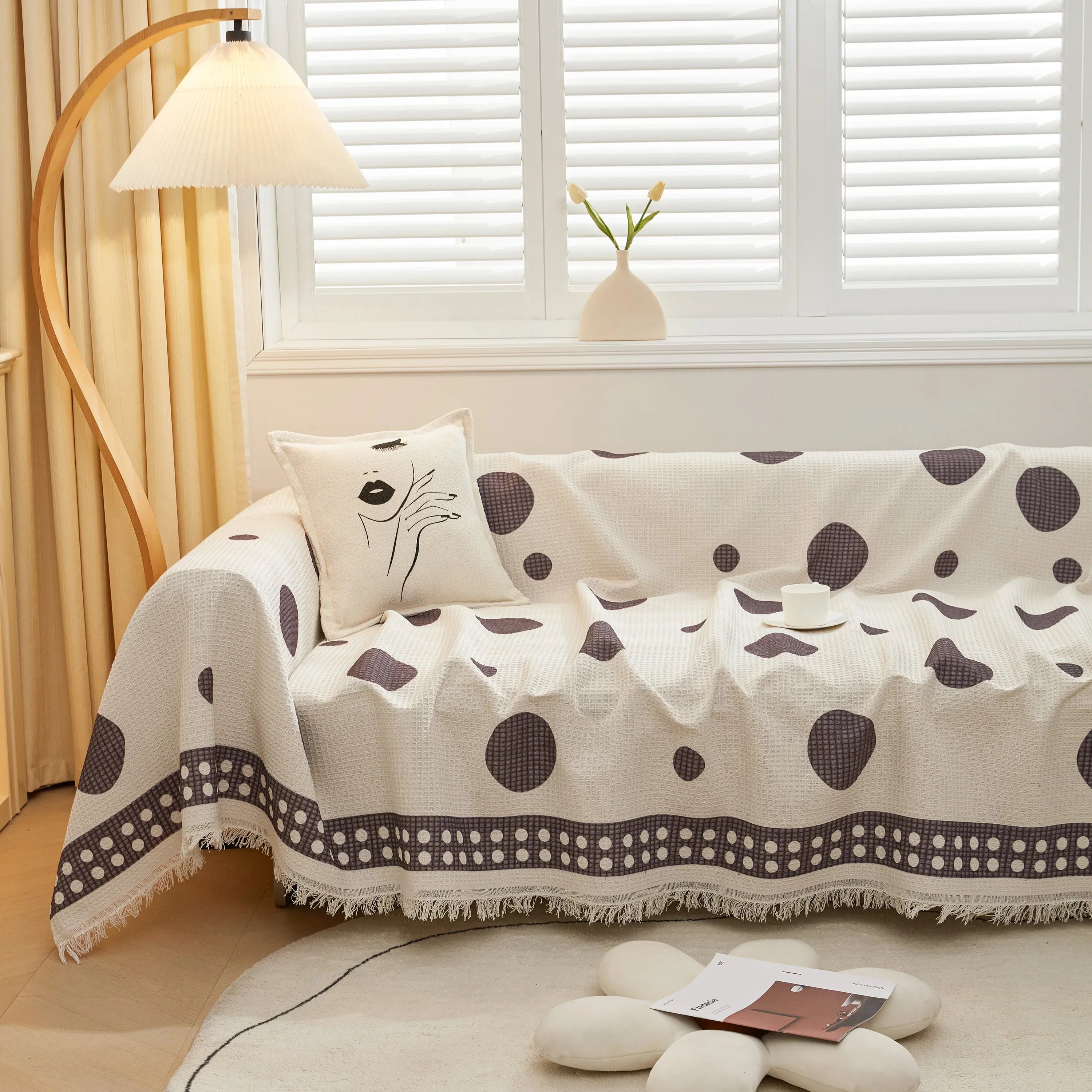 High-Quality Fabric Non-Slip Sofa Cover Throw, Throw Blankets for Couch, Furniture Covers for Pets - TaroTextile