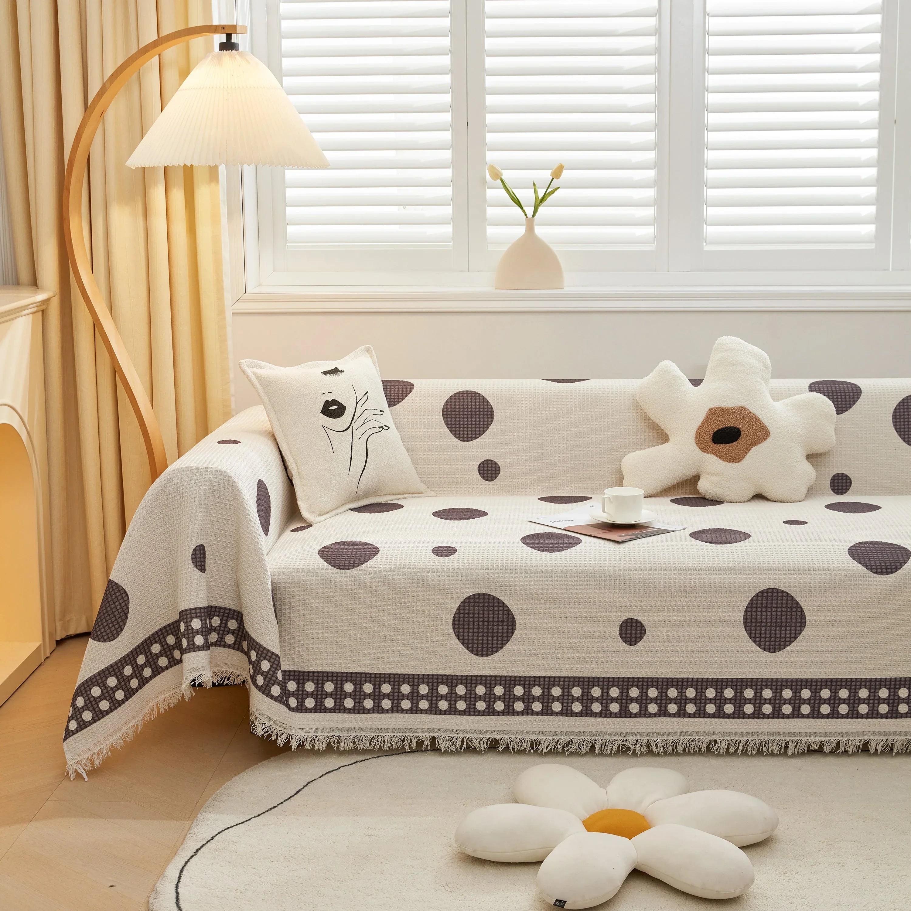 High-Quality Fabric Non-Slip Sofa Cover Throw, Throw Blankets for Couch, Furniture Covers for Pets - TaroTextile