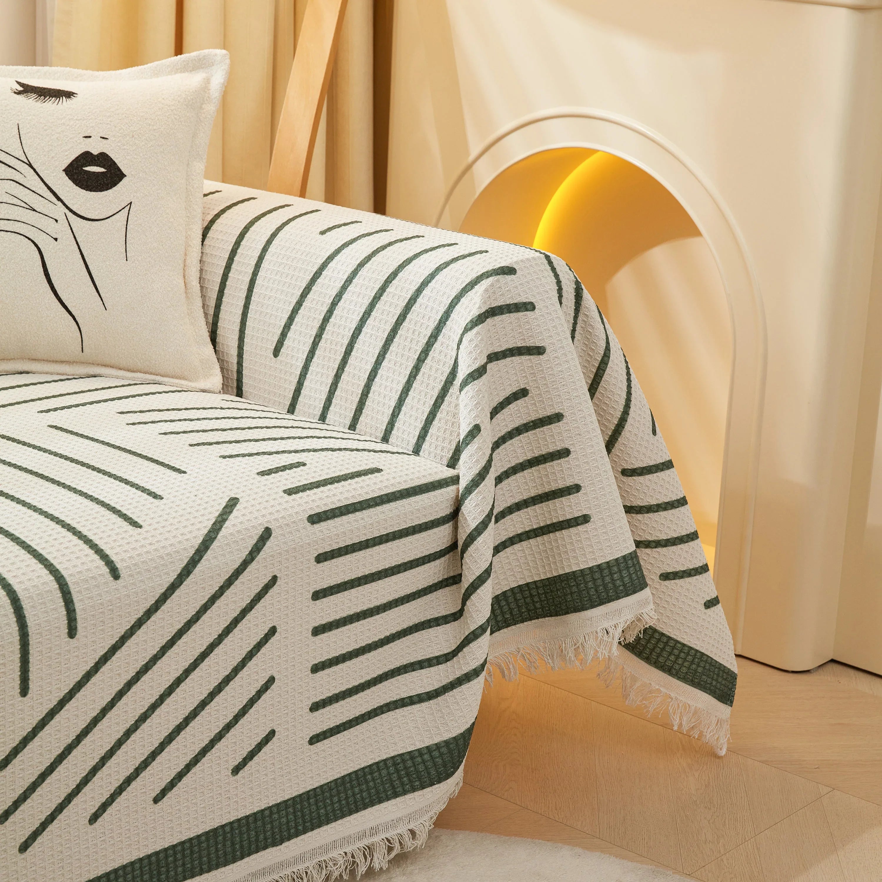 High-Quality Fabric Non-Slip Sofa Cover Throw, Throw Blankets for Couch, Furniture Covers for Pets - TaroTextile