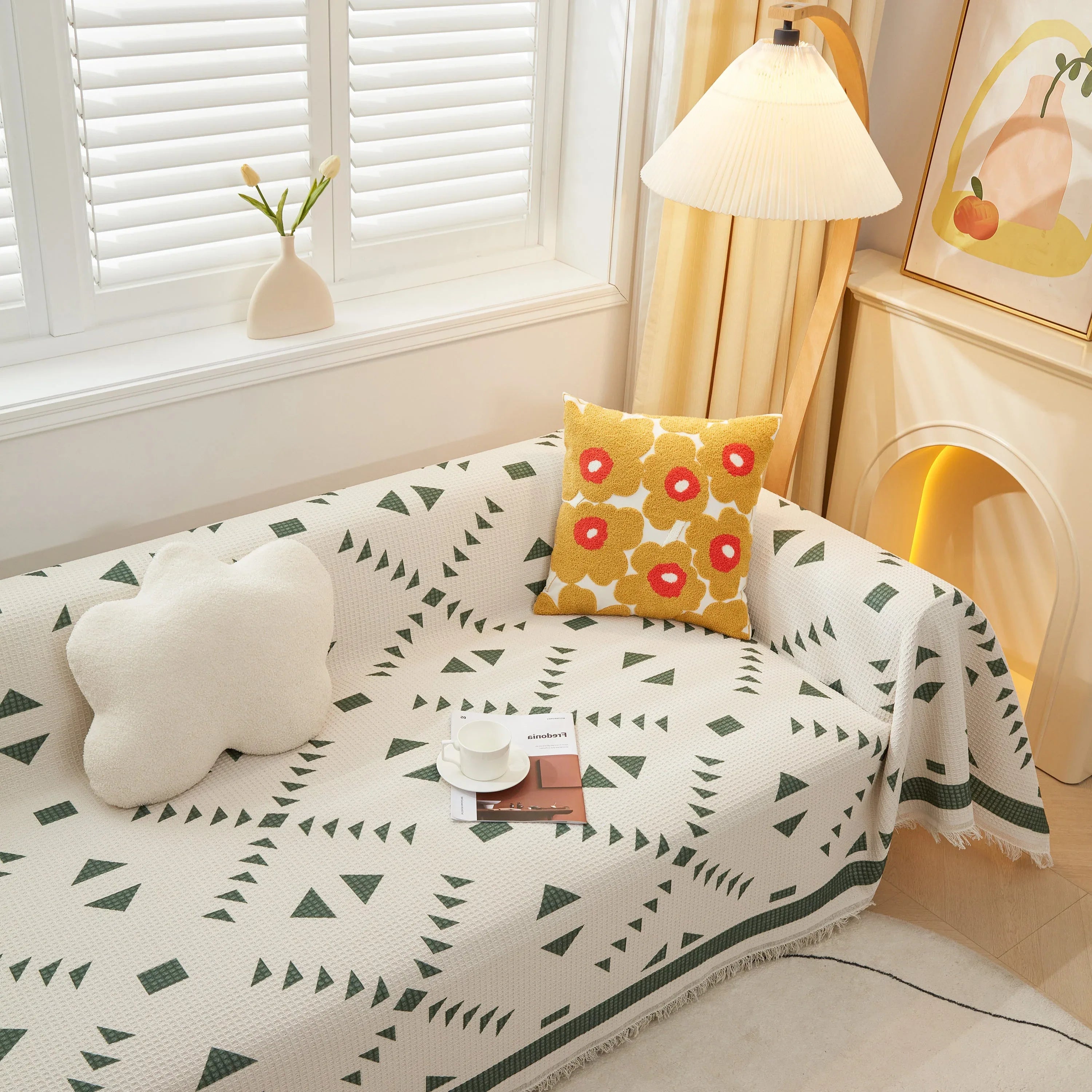 High-Quality Fabric Non-Slip Sofa Cover Throw, Throw Blankets for Couch, Furniture Covers for Pets - TaroTextile