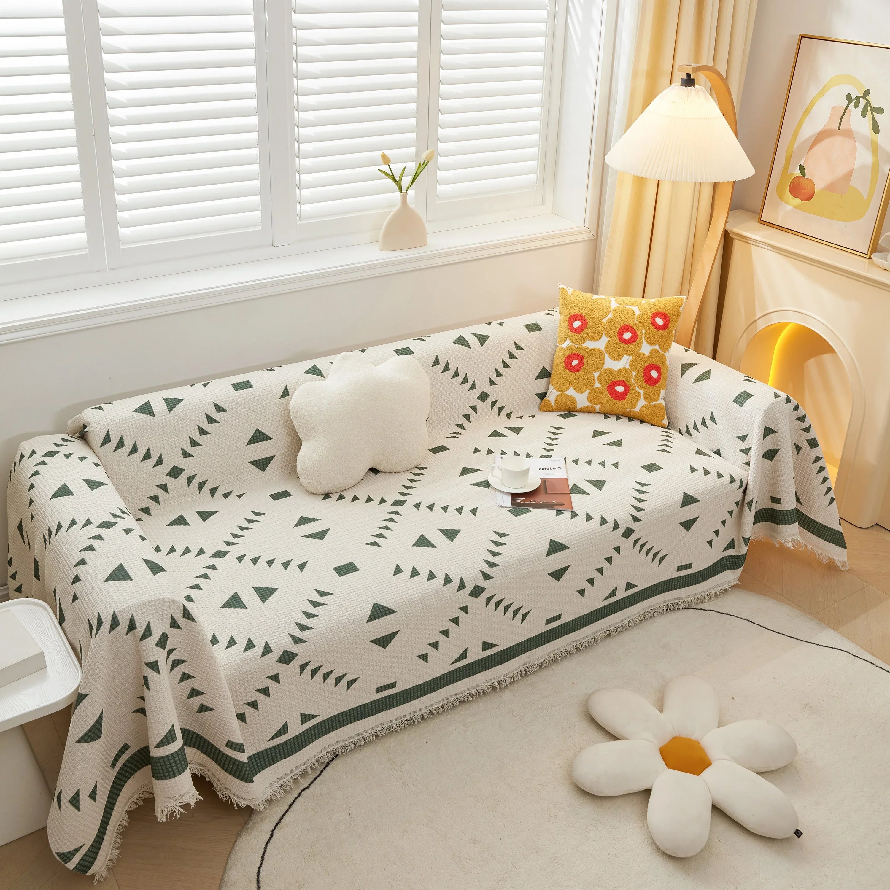 High-Quality Fabric Non-Slip Sofa Cover Throw, Throw Blankets for Couch, Furniture Covers for Pets - TaroTextile