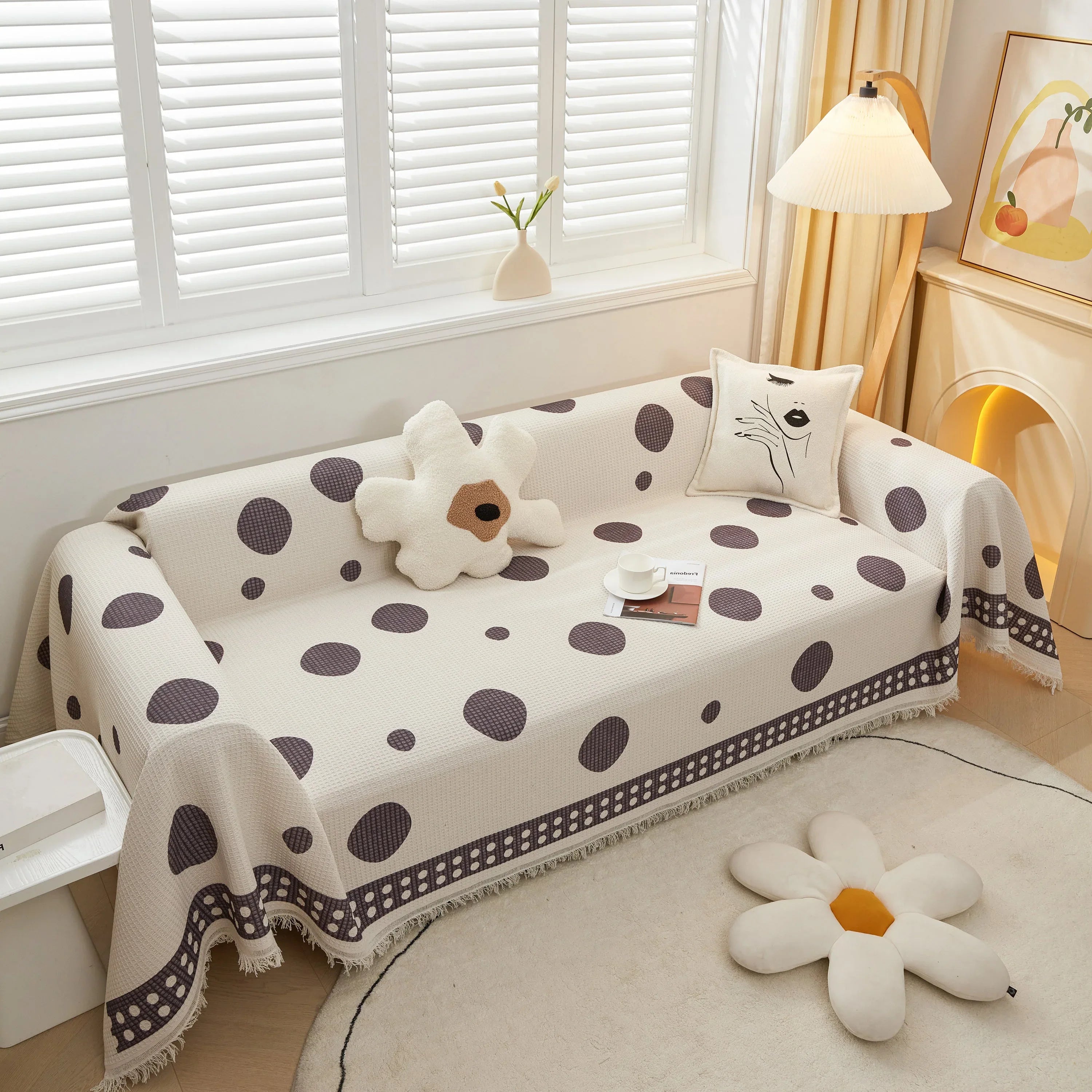 High-Quality Fabric Non-Slip Sofa Cover Throw, Throw Blankets for Couch, Furniture Covers for Pets - TaroTextile