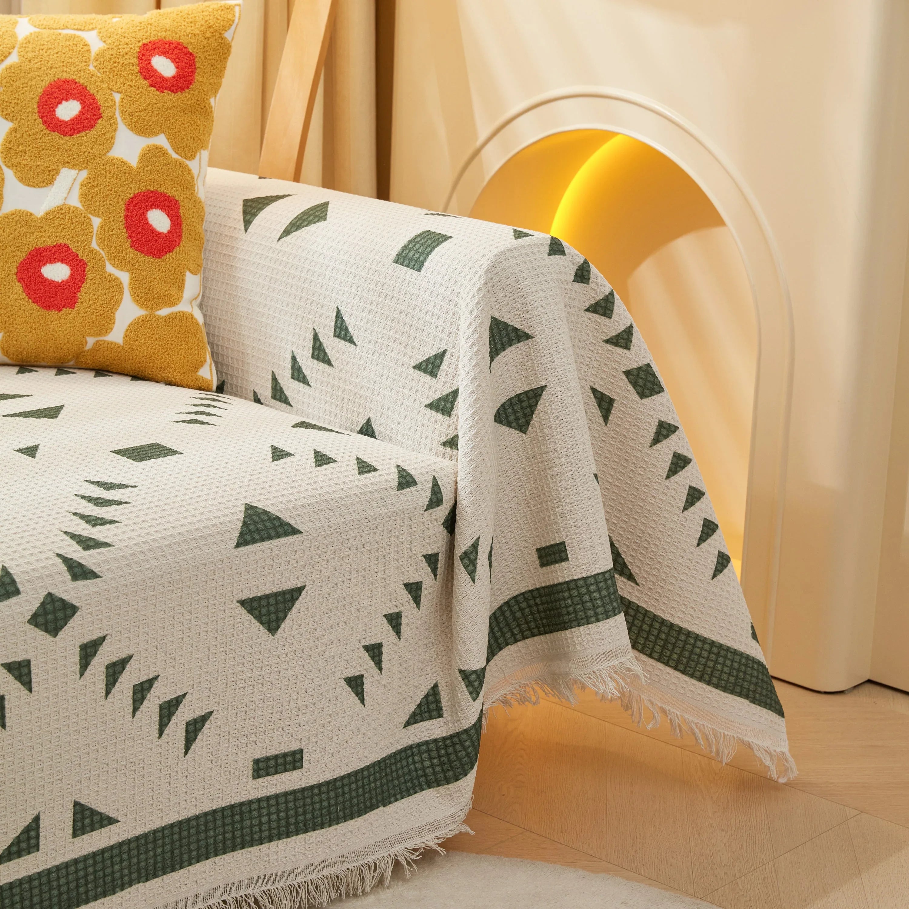 High-Quality Fabric Non-Slip Sofa Cover Throw, Throw Blankets for Couch, Furniture Covers for Pets - TaroTextile