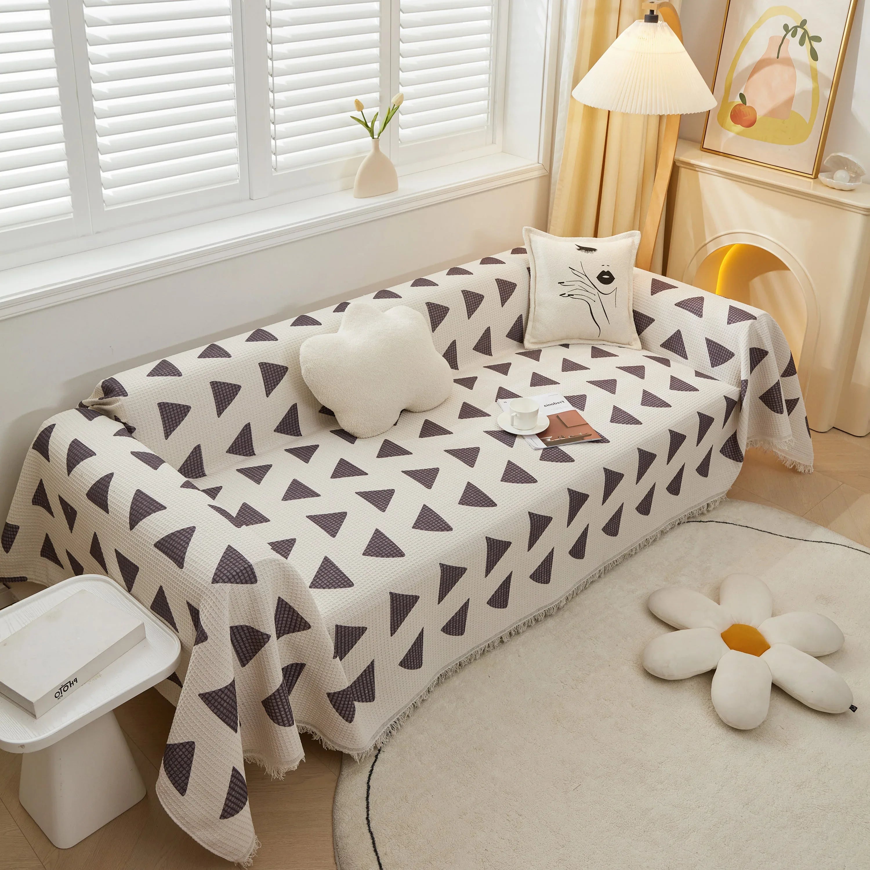 High-Quality Fabric Non-Slip Sofa Cover Throw, Throw Blankets for Couch, Furniture Covers for Pets - TaroTextile