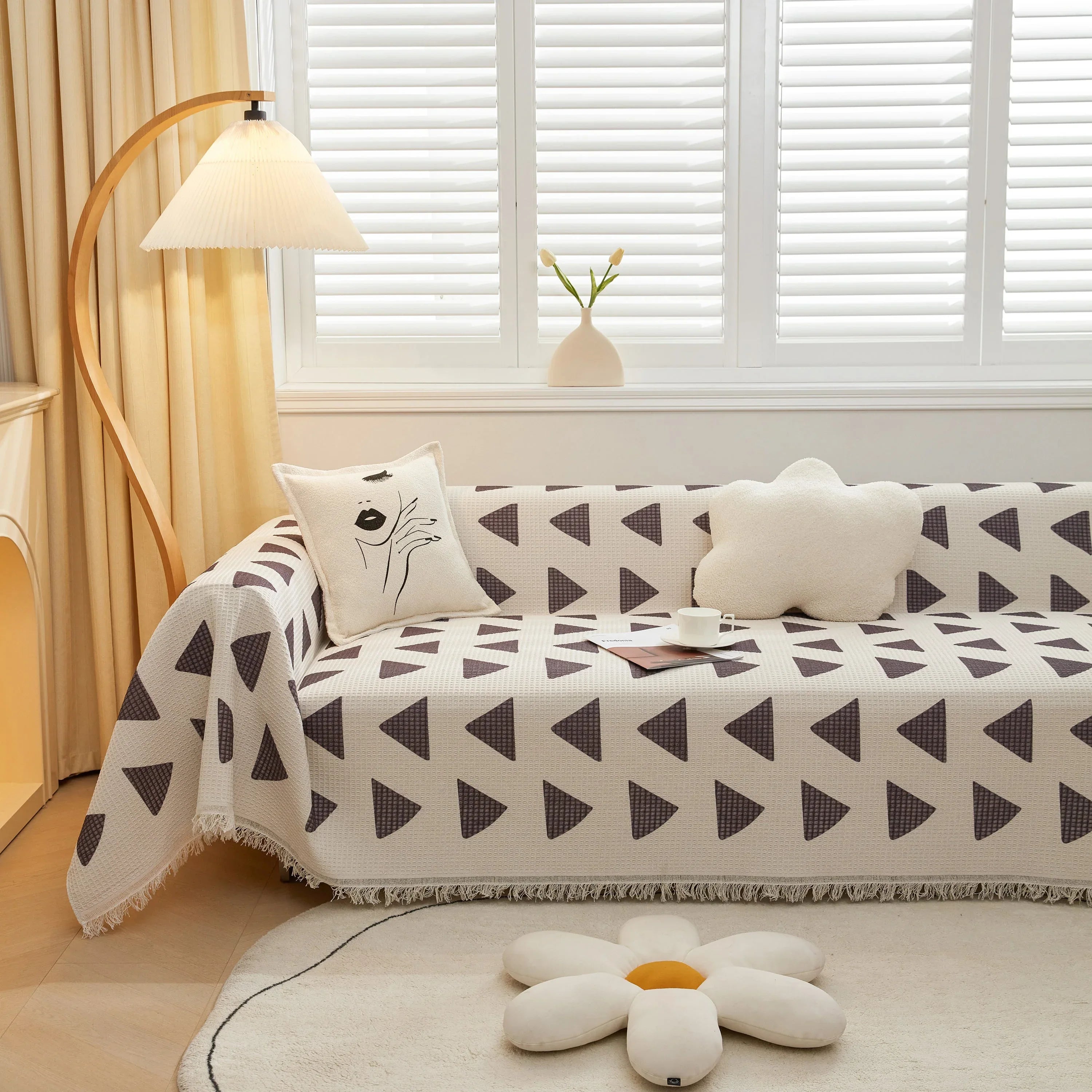 High-Quality Fabric Non-Slip Sofa Cover Throw, Throw Blankets for Couch, Furniture Covers for Pets - TaroTextile