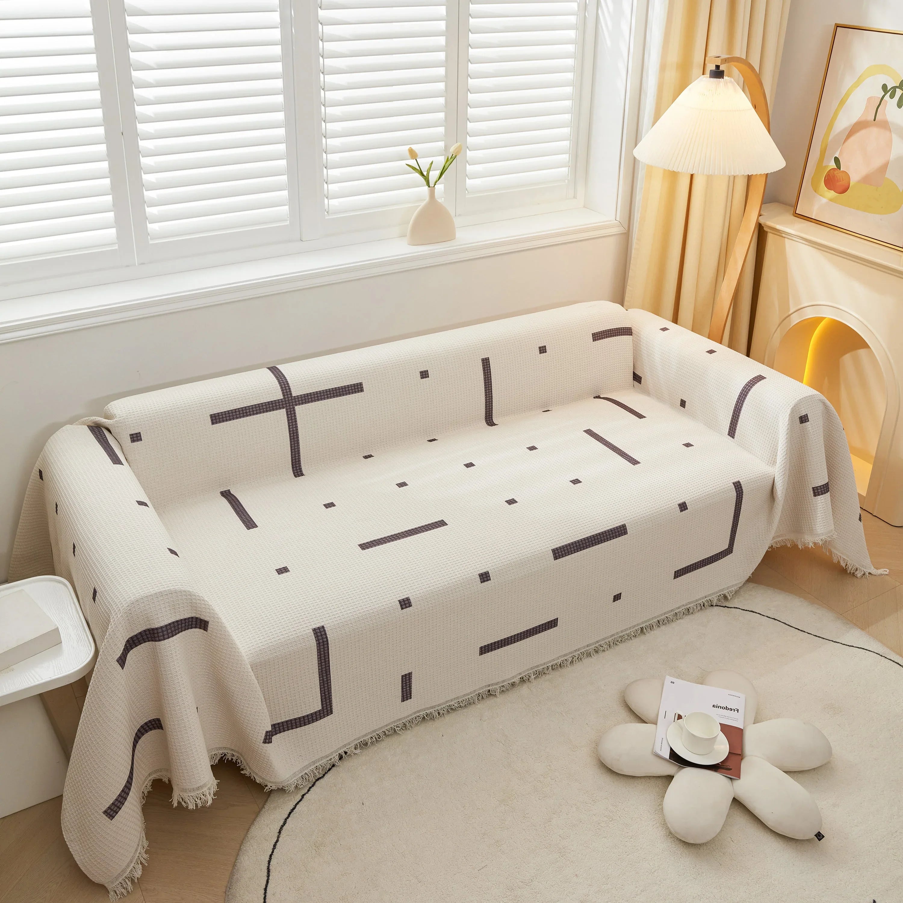 High-Quality Fabric Non-Slip Sofa Cover Throw, Throw Blankets for Couch, Furniture Covers for Pets - TaroTextile