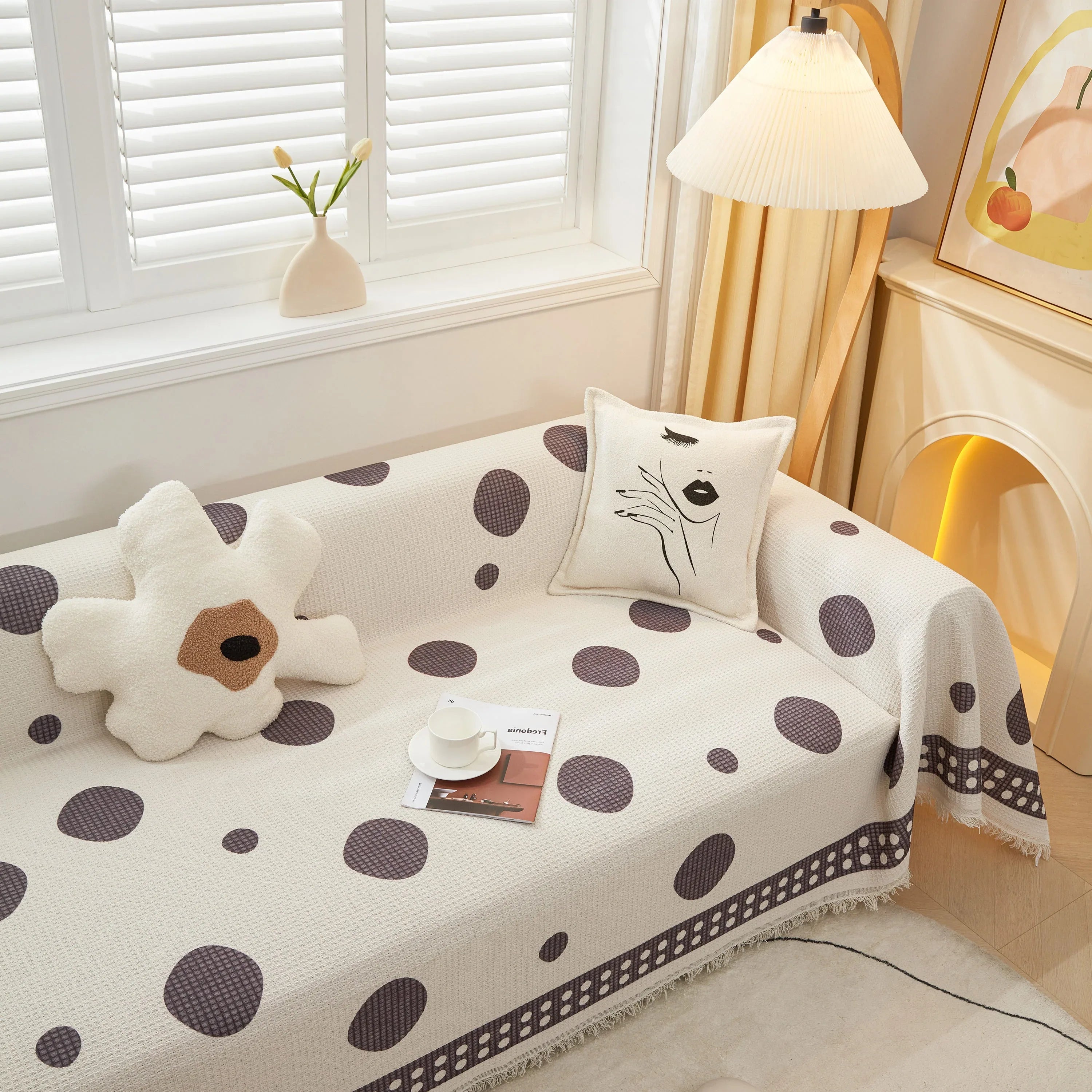 High-Quality Fabric Non-Slip Sofa Cover Throw, Throw Blankets for Couch, Furniture Covers for Pets - TaroTextile