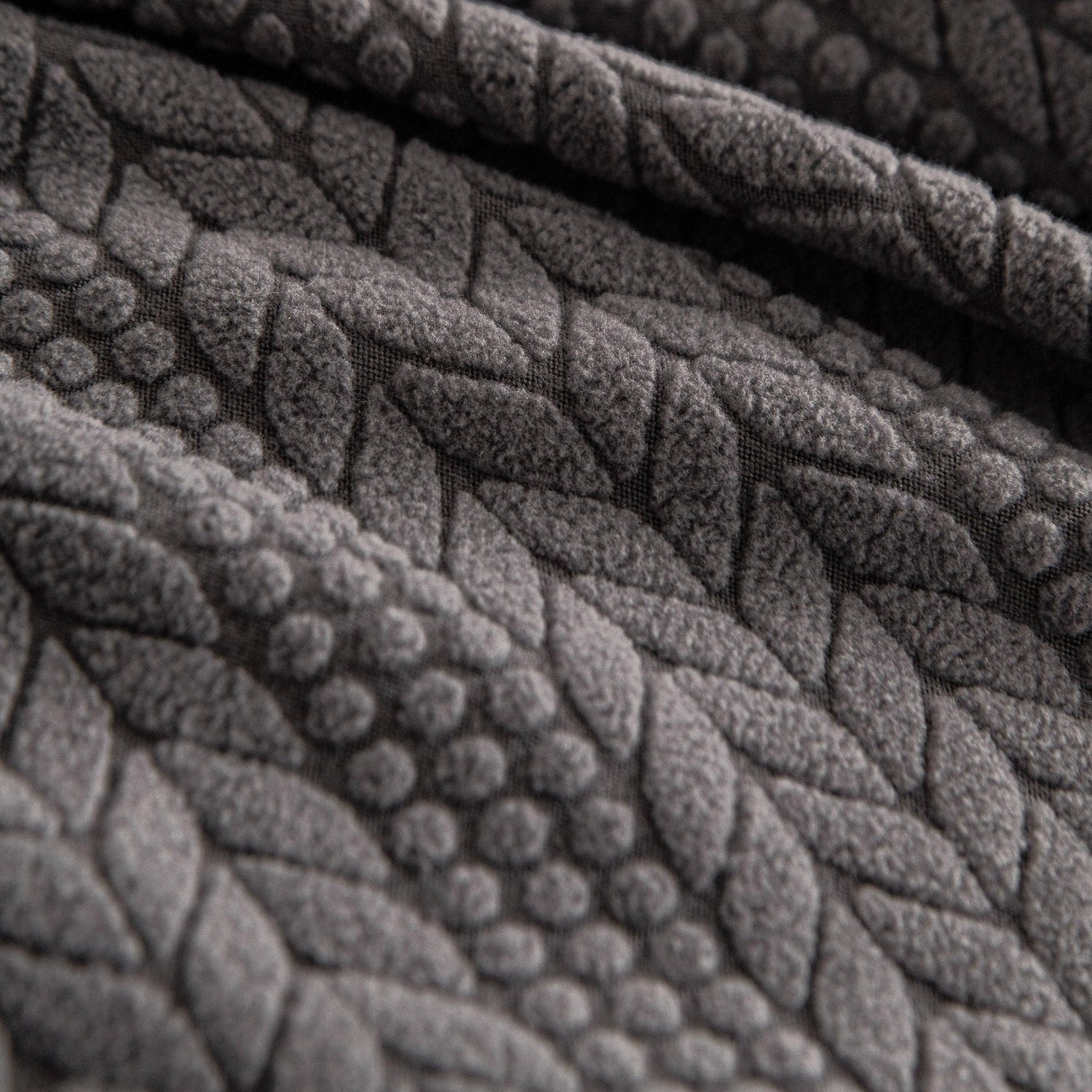 High Stretch Wheat Ear Embossed Textured Couch Slipcover, Water Repellent Sofa Cover - TaroTextile