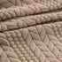 High Stretch Wheat Ear Embossed Textured Couch Slipcover, Water Repellent Sofa Cover - TaroTextile