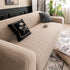 High Stretch Wheat Ear Embossed Textured Couch Slipcover, Water Repellent Sofa Cover - TaroTextile