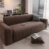 High Stretch Chevron Sofa Cover, Soft Washable Textured Jacquard Slipcover for Couch
