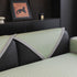 Houndstooth Ice Silk Breathable Sofa Cover, Modern Non-Slip Summer Couch Protector - TaroTextile