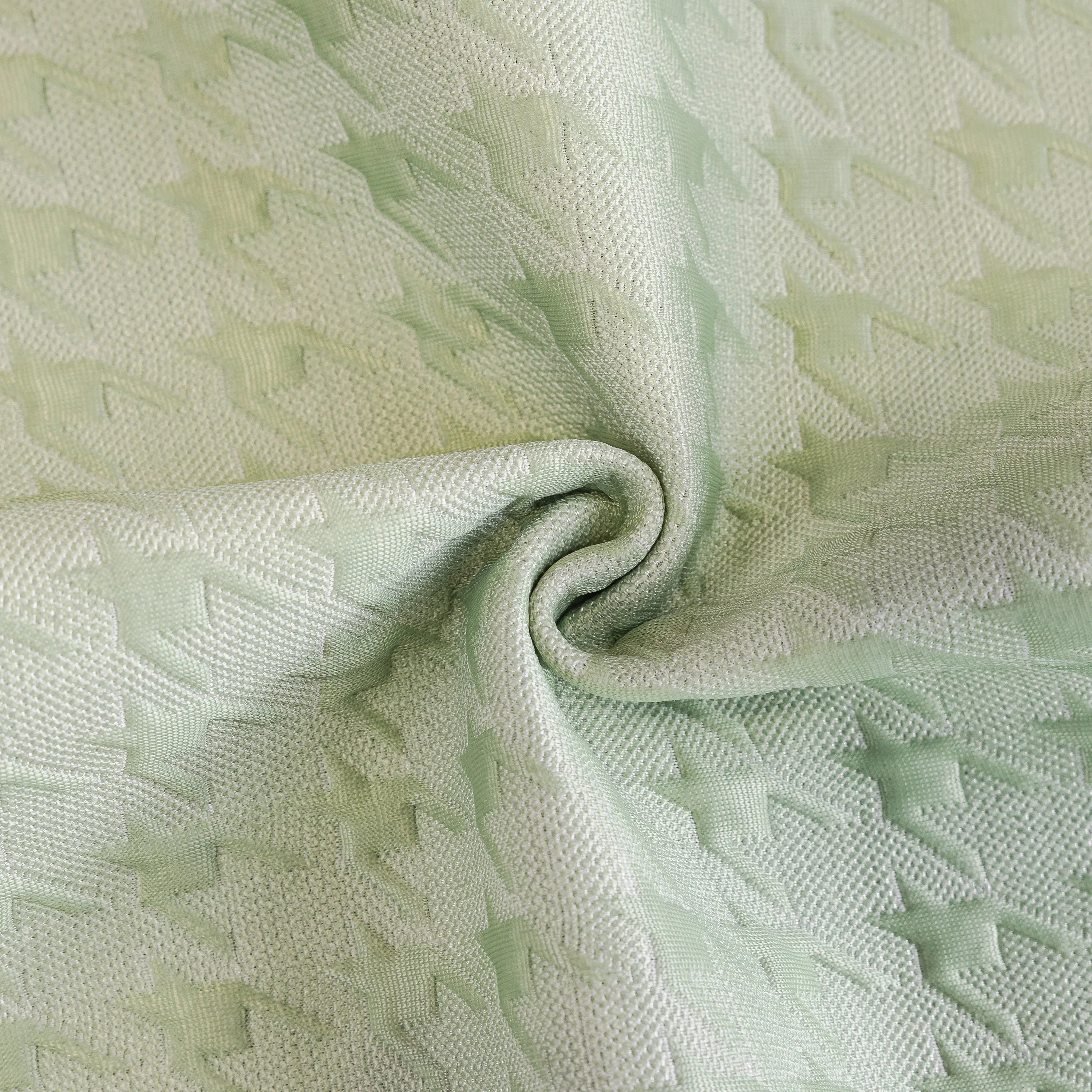 Houndstooth Ice Silk Breathable Sofa Cover, Modern Non-Slip Summer Couch Protector - TaroTextile