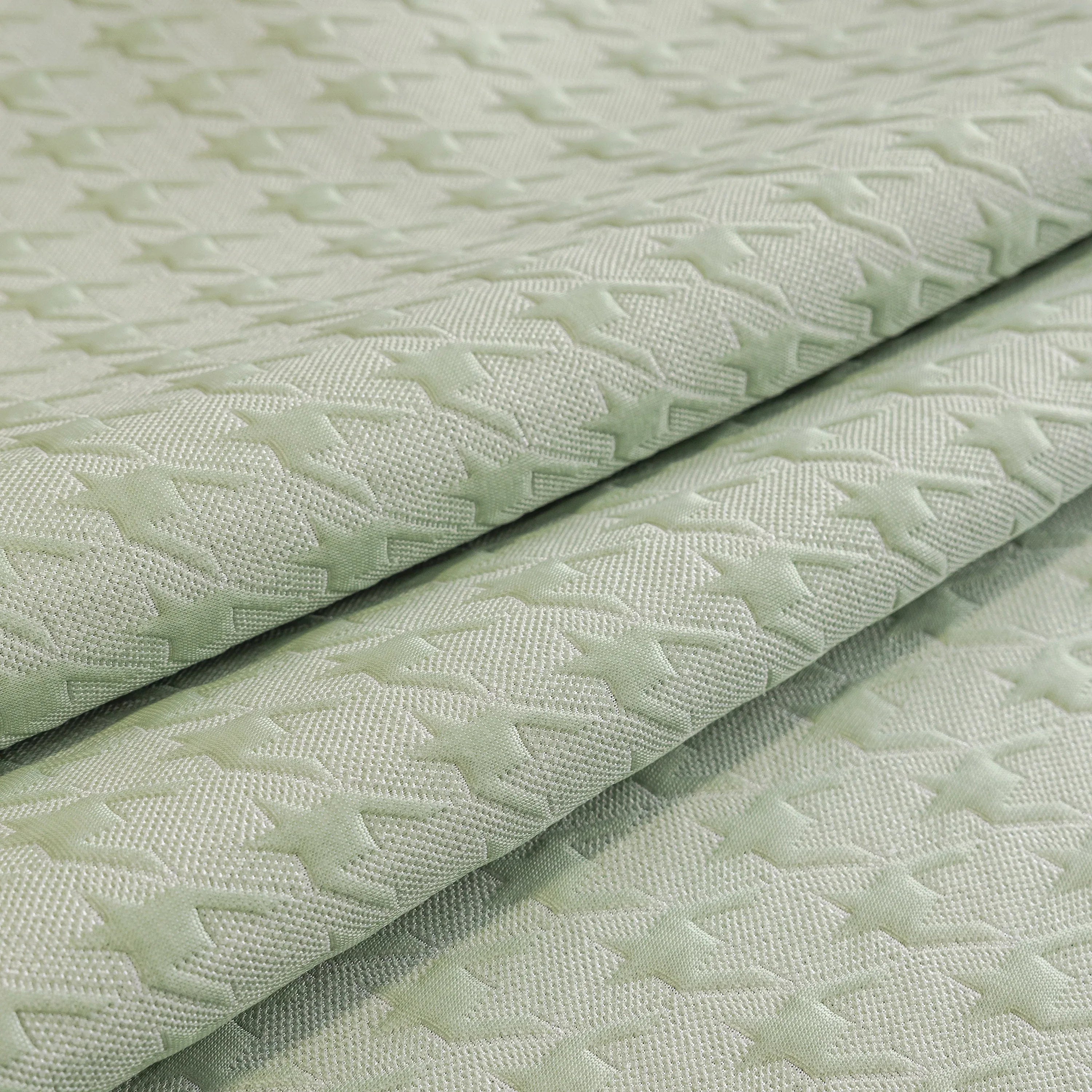 Houndstooth Ice Silk Breathable Sofa Cover, Modern Non-Slip Summer Couch Protector - TaroTextile