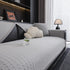 Houndstooth Ice Silk Breathable Sofa Cover, Modern Non-Slip Summer Couch Protector - TaroTextile