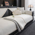 Houndstooth Ice Silk Breathable Sofa Cover, Modern Non-Slip Summer Couch Protector - TaroTextile