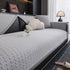 Houndstooth Ice Silk Breathable Sofa Cover, Modern Non-Slip Summer Couch Protector - TaroTextile