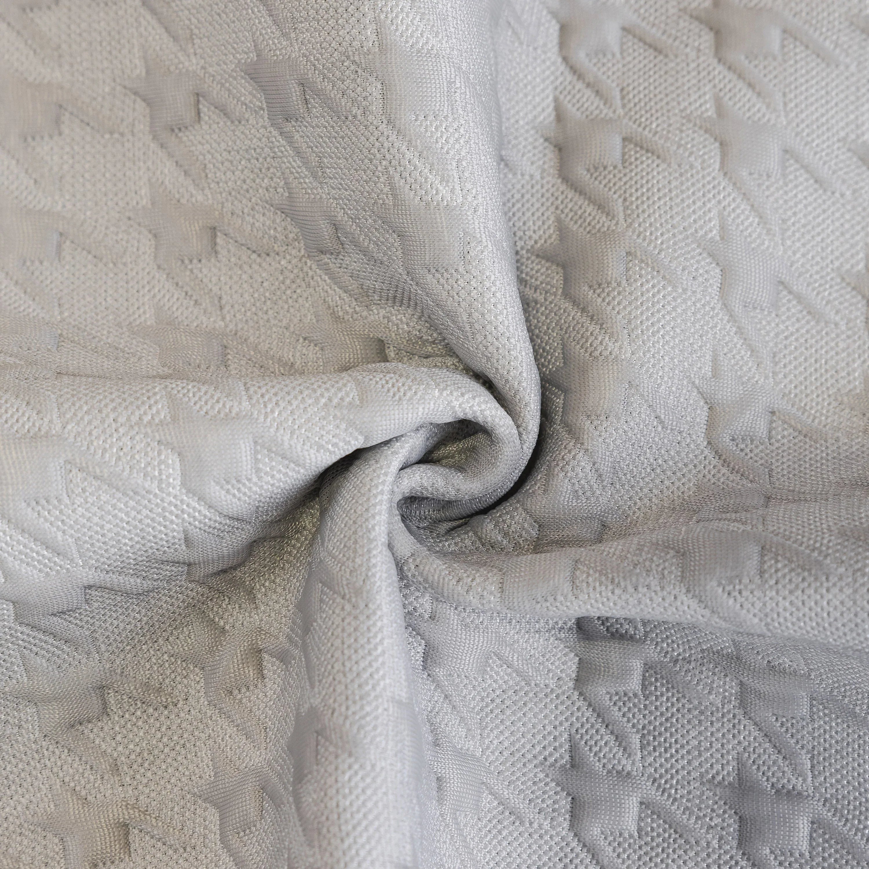 Houndstooth Ice Silk Breathable Sofa Cover, Modern Non-Slip Summer Couch Protector - TaroTextile