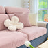 Stretch Couch Cushion Covers, Washable Chaise Lounge Sofa Slipcover, Elastic Furniture Protector for Pets, Kid