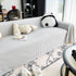 Cooling Textured Sofa Cover Washable Soft Couch Throw Blanket for Summer & Pets