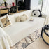 Cooling Textured Sofa Cover Washable Soft Couch Throw Blanket for Summer & Pets