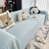 Cooling Textured Sofa Cover Washable Soft Couch Throw Blanket for Summer & Pets