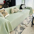 Cooling Textured Sofa Cover Washable Soft Couch Throw Blanket for Summer & Pets