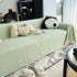 Cooling Textured Sofa Cover Washable Soft Couch Throw Blanket for Summer & Pets
