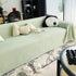 Cooling Textured Sofa Cover Washable Soft Couch Throw Blanket for Summer & Pets
