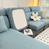 Frost Flower Cooling Silk Fabric Stretch Cushion Cover, Non-Slip Furniture Protector for Kids, Chaise Lounge Cushion Covers