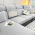 Frost Flower Cooling Silk Fabric Stretch Cushion Cover, Non-Slip Furniture Protector for Kids, Chaise Lounge Cushion Covers