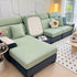 Cooling Stretchy Replacement Couch Cushion Covers for Sectional, Individual Couch Seat Cushion Covers
