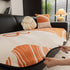 Abstract Art Sofa Cover with Wave Edge, Non Slip Couch Cover for Stylish Homes