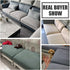 Jacquard Sofa Seat Cushion Cover Furniture Protector for Anti-dust Removable Slipcover for Kids & Pets - TaroTextile