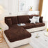 Starry Sky Jacquard Fleece Stretchable Non-Slip Cushion Covers Furniture Covers for L-Shaped Couch