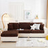Starry Sky Jacquard Fleece Stretchable Non-Slip Cushion Covers Furniture Covers for L-Shaped Couch