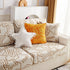 Starry Sky Jacquard Fleece Stretchable Non-Slip Cushion Covers Furniture Covers for L-Shaped Couch