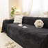 Jacquard Shu Cotton Velvet Throw Blanket - Ultra Soft High-Density Fleece Sofa Blanket Throw for Couch