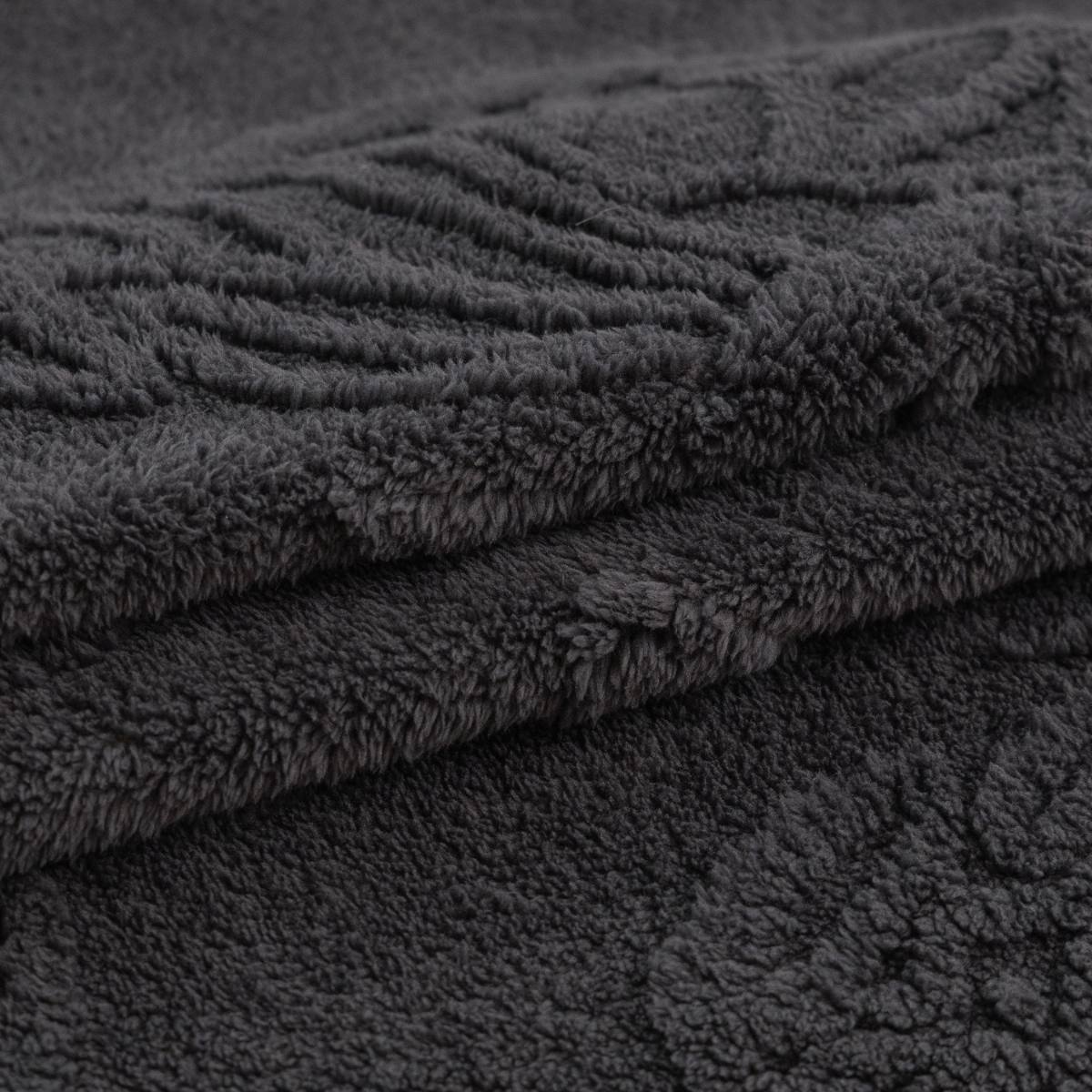 Jacquard Shu Cotton Velvet Throw Blanket - Ultra Soft High-Density Fleece Sofa Blanket Throw for Couch
