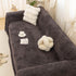 Jacquard Shu Cotton Velvet Throw Blanket - Ultra Soft High-Density Fleece Sofa Blanket Throw for Couch